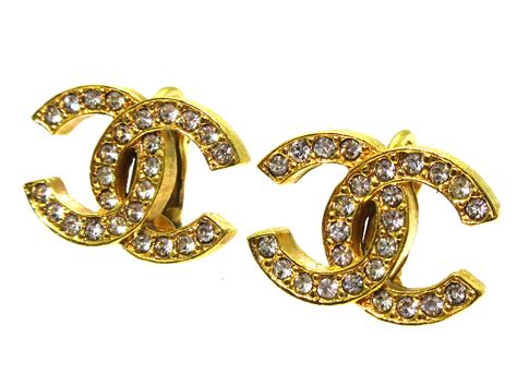 cheap chanel earrings ebay|vintage chanel earrings for sale.